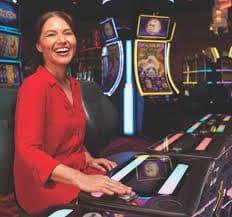 Slot game selection screen with multiple themed reels available on pk111